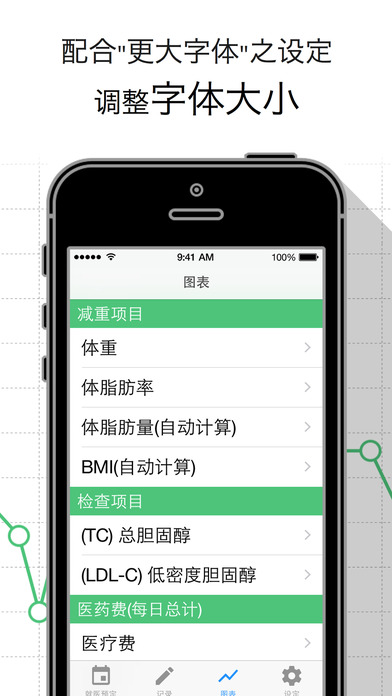 血液检查图表ios手机版截图4