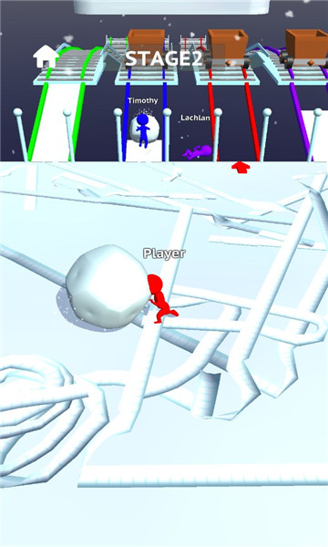 雪地赛跑免费版截图3