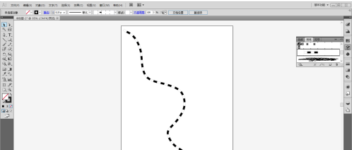 Adobe Illustrator cs5怎么使用画笔样式？Adobe Illustrator cs5使用画笔样式的方法截图